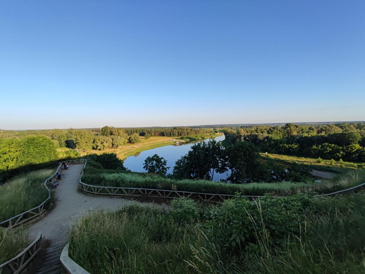 Bug Na Skarpie - Domek Wypoczynkowy Z Jacuzzi I Kominkiem Drohiczyn Buitenkant foto